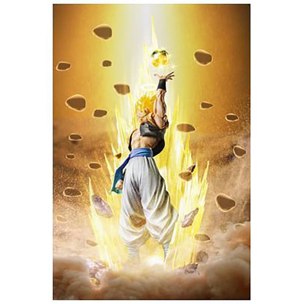 Bandai Super Saiyan Gogeta Fusion Reborn Extra Battle Dragon Ball Z Figuarts Zero 14 Cm Figur