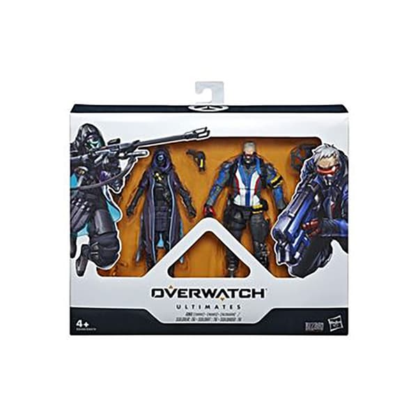Hasbro Ana Amari & Soldier 76 Overwatch Ultimates Set 2 15 Cm Figur