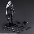 Miniatyrbild 5 av 5: Square Enix Shinra Security Officer Final Fantasy Vii Remake Play Arts Kai 27.60 Cm Figur