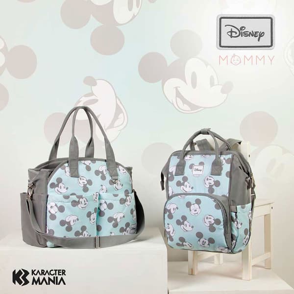 Karactermania Mickey äitiyslaukku Disney 40 Cm Vihreä