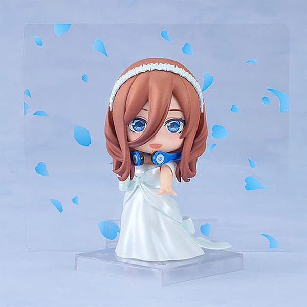 Good Smile Company The Quintessential Quintuplets Nendoroid Action Miku Nakano: Wedding Dress Ver 10 Cm Figur