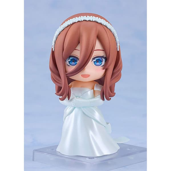 Good Smile Company The Quintessential Quintuplets Nendoroid Action Miku Nakano: Wedding Dress Ver 10 Cm Figur