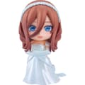 Miniatyrbild 1 av 5: Good Smile Company The Quintessential Quintuplets Nendoroid Action Miku Nakano: Wedding Dress Ver 10 Cm Figur