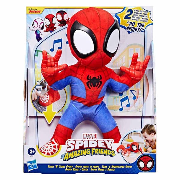 Spidey And His Amazing Friends Dans- Och Krypfigur