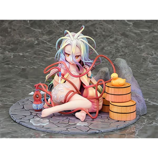Phat! No Game No Life Pvc 1/7 Shiro: Hot Spring Ver 11 Cm Staty
