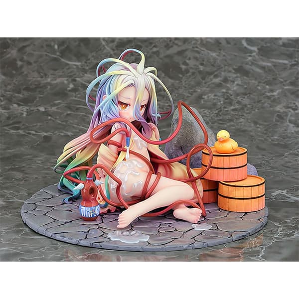 Phat! No Game No Life Pvc 1/7 Shiro: Hot Spring Ver 11 Cm Staty