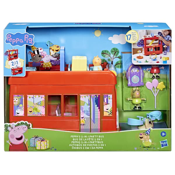 Peppa Pig 2 I 1 Festbusfigur