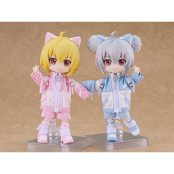 Good Smile Company Original Character Accessories For Nendoroid Doll Outfit Set: Subculture Fashion Tracksuit Blue Figur