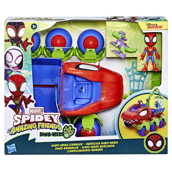 Spidey And His Amazing Friends Dino-spider-kranfigur