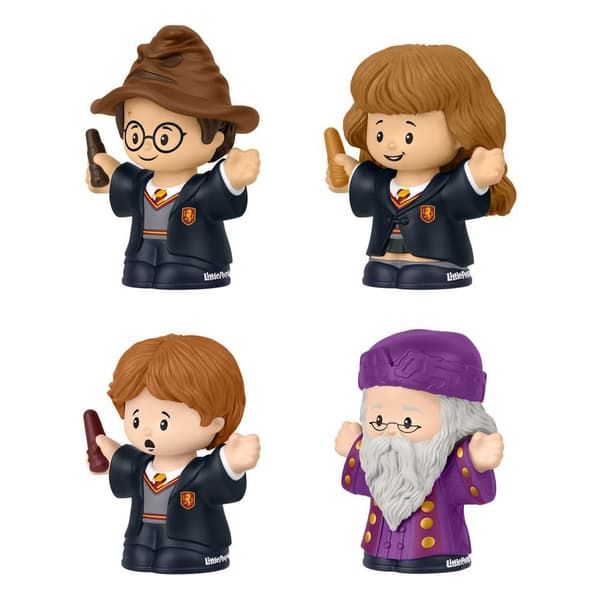 Little People Troldmandens Sten Collector Harry Potter 2024 4 Figurer Figur