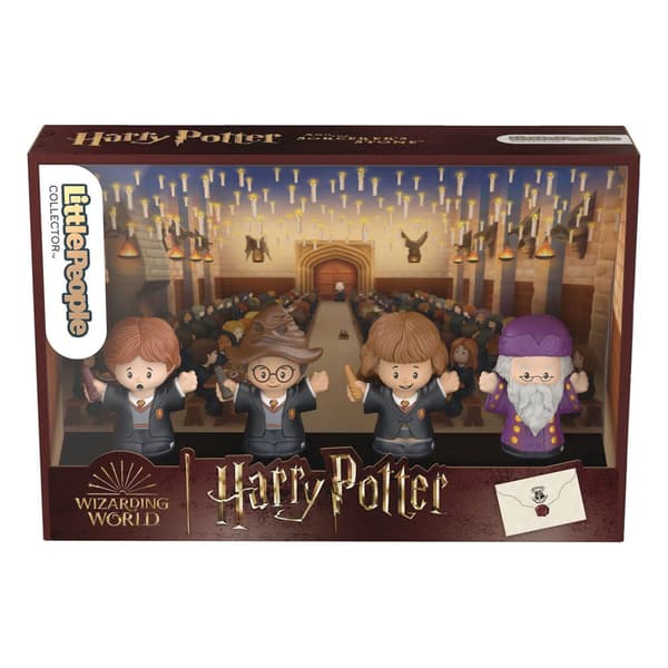 Little People Troldmandens Sten Collector Harry Potter 2024 4 Figurer Figur
