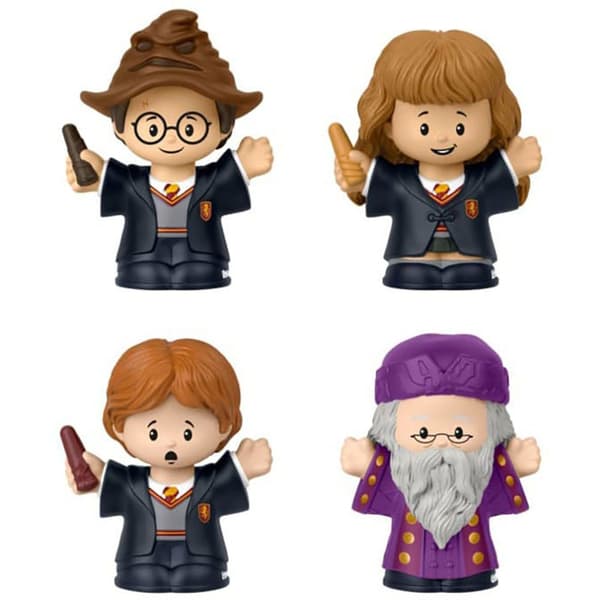 Little People Troldmandens Sten Collector Harry Potter 2024 4 Figurer Figur