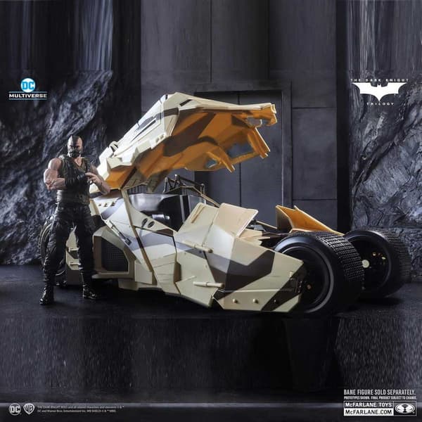 Mcfarlane Thumber Edition Gold Camouflage Batmobile-figur