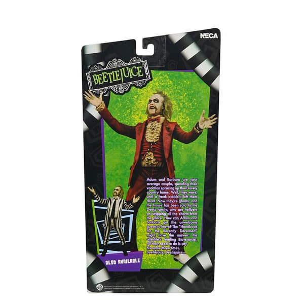 Neca Beetlejuice 1988 Action Beetlejuice Red Tuxedo 18 Cm Figur