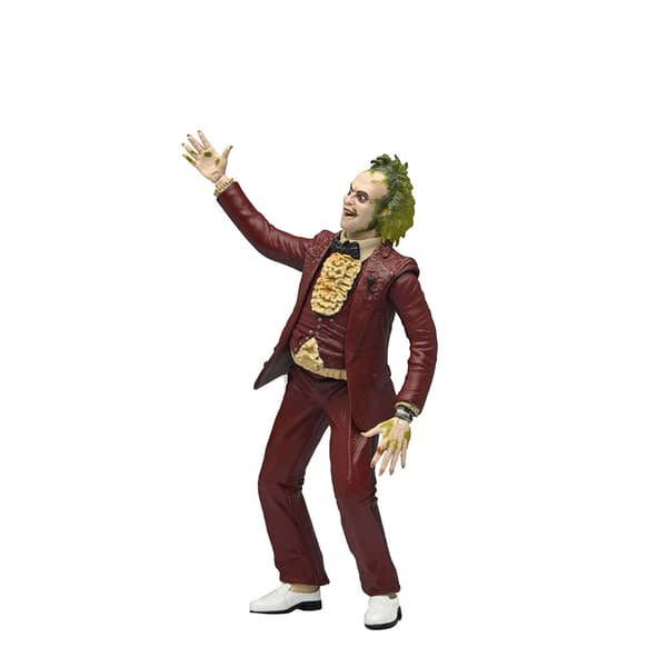Neca Beetlejuice 1988 Action Beetlejuice Red Tuxedo 18 Cm Figur