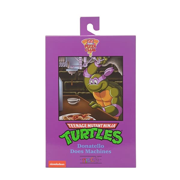 Neca Teenage Mutant Ninja Turtles Cartoon Action Ultimate Donatello Vhs 18 Cm Figur