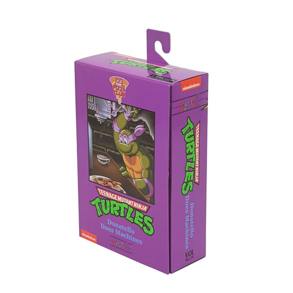 Neca Teenage Mutant Ninja Turtles Cartoon Action Ultimate Donatello Vhs 18 Cm Figur