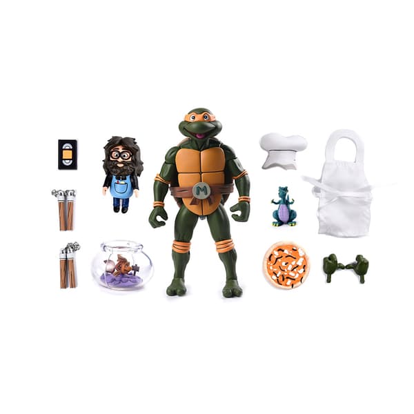 Neca Teenage Mutant Ninja Turtles Cartoon Action Ultimate Michelangelo Vhs 18 Cm Figur
