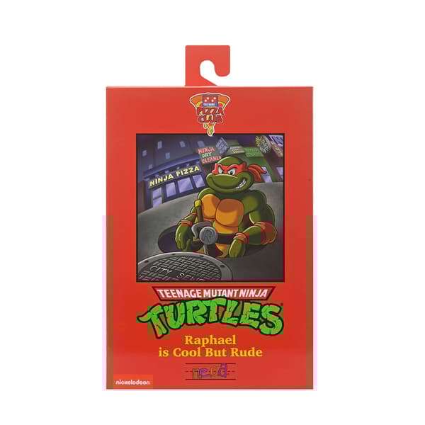 Neca Teenage Mutant Ninja Turtles Cartoon Action Ultimate Raphael Vhs 18 Cm Figur