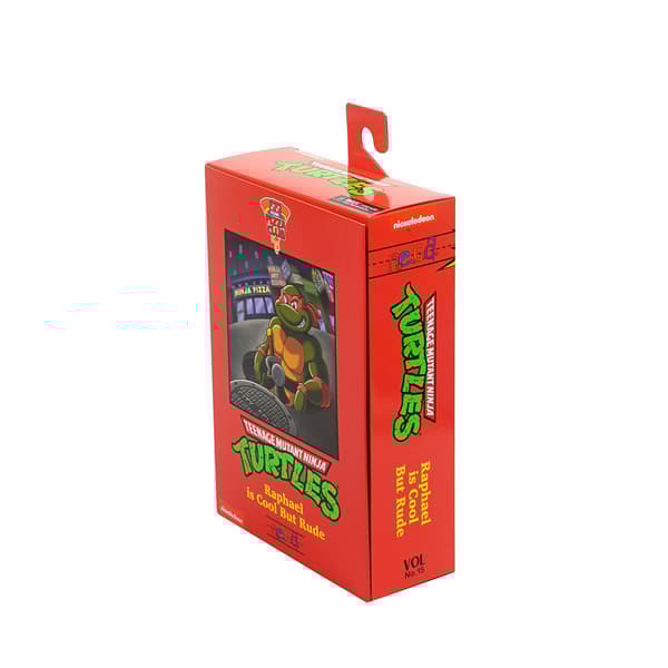 Neca Teenage Mutant Ninja Turtles Cartoon Action Ultimate Raphael Vhs 18 Cm Figur