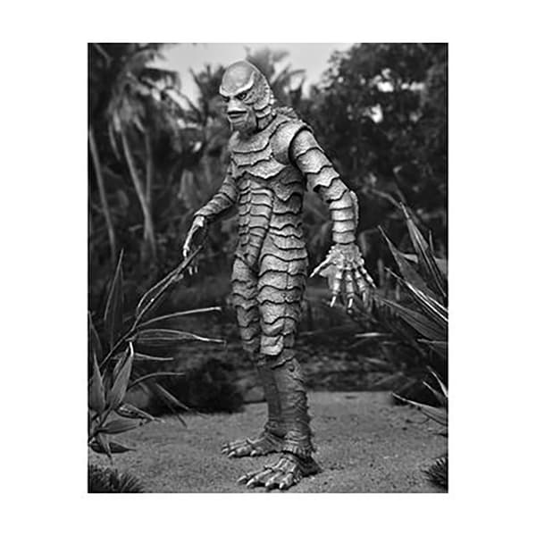 Neca Universal Monsters Action Ultimate Creature From The Lagoon B&w 18 Cm Kuvio