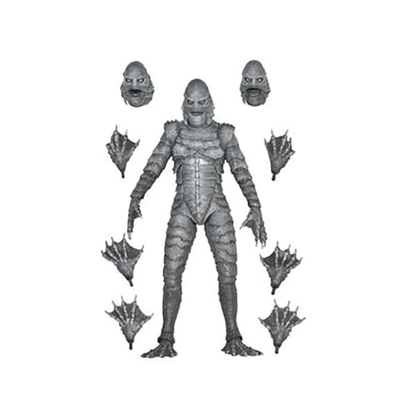 Neca Universal Monsters Action Ultimate Creature From The Lagoon B&w 18 Cm Kuvio