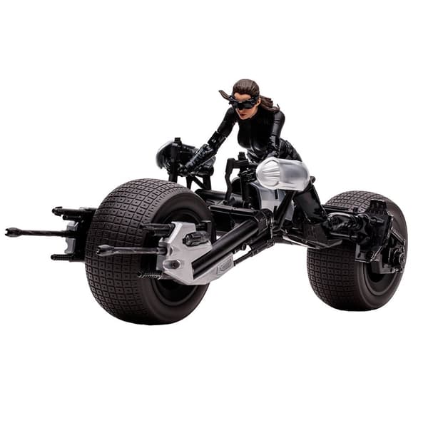 Mcfarlane Batpod-fordon The Dark Knight Rises Med Catwoman Anne Hathaway-figur