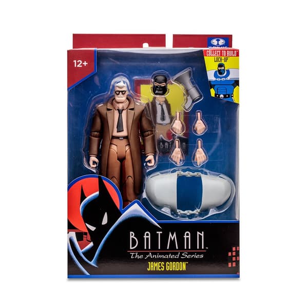 Mcfarlane Dc Batman Animated Series Commissioner Gordon Figur 15 Cm