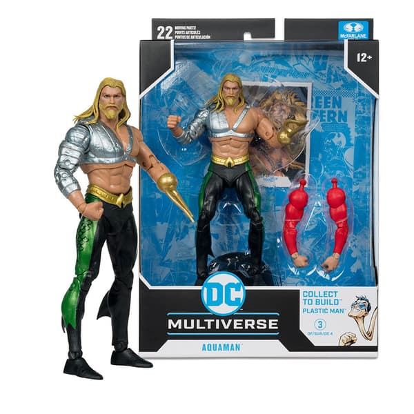 Mcfarlane Dc Build-a Aquaman Justice League -hahmo 18 Cm