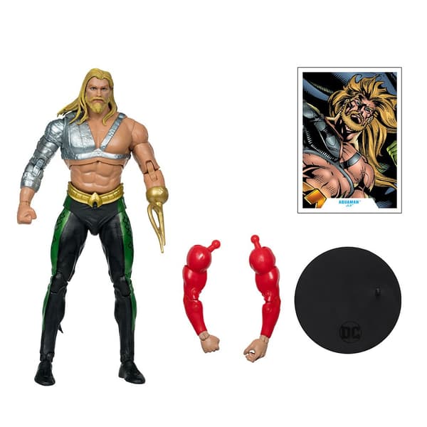Mcfarlane Dc Build-a Aquaman Justice League-figur 18 Cm