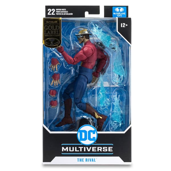 Mcfarlane Dc Multiverse Gold Rival Edition-figur 18 Cm