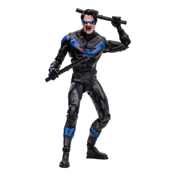 Mcfarlane Dc Nightwing Gold Edition Dc Vs Vampires-figur 18 Cm