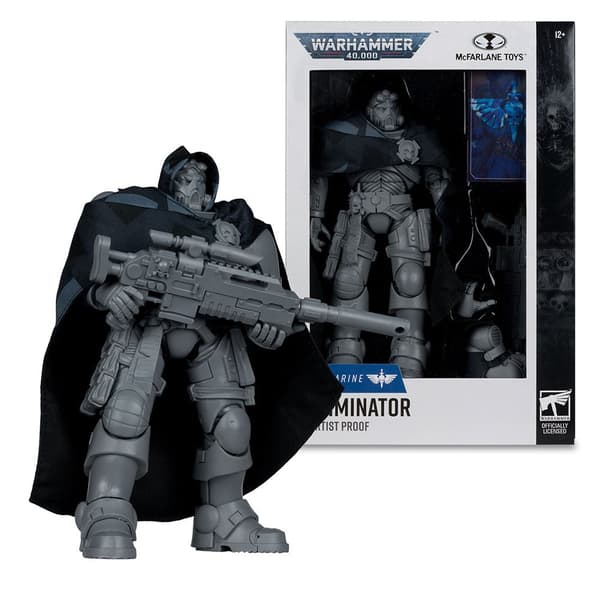 Mcfarlane Warhammer 40000 Space Marine Eliminator Ap-figur 18 Cm