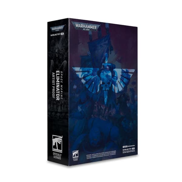 Mcfarlane Warhammer 40000 Space Marine Eliminator Ap-figur 18 Cm