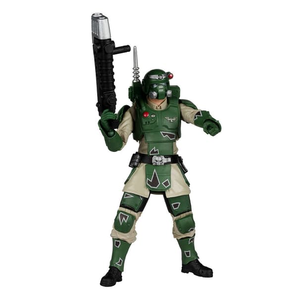 Mcfarlane Warhammer 40000 Wv9 Astra Militarum Karskin -hahmo 18 Cm