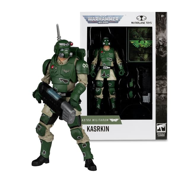 Mcfarlane Warhammer 40000 Wv9 Astra Militarum Karskin -hahmo 18 Cm