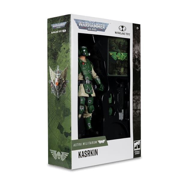 Mcfarlane Warhammer 40000 Wv9 Astra Militarum Karskin -hahmo 18 Cm