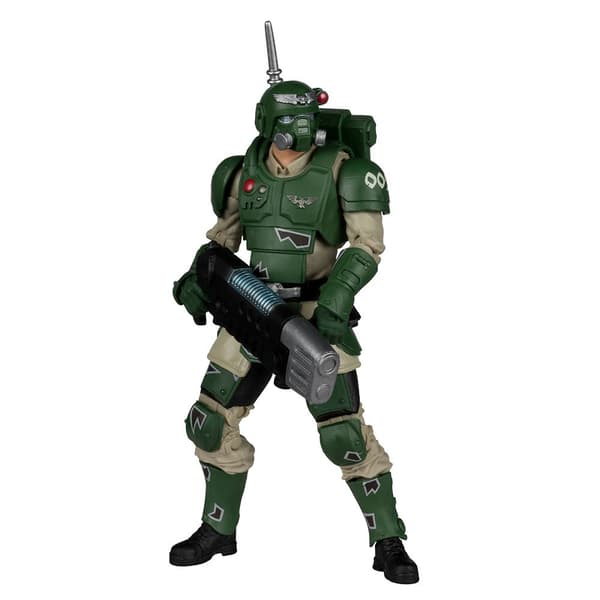 Mcfarlane Warhammer 40000 Wv9 Astra Militarum Karskin -hahmo 18 Cm