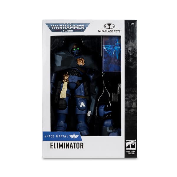 Mcfarlane Warhammer 40000 Wv9 Space Marine Eliminator -hahmo 18cm