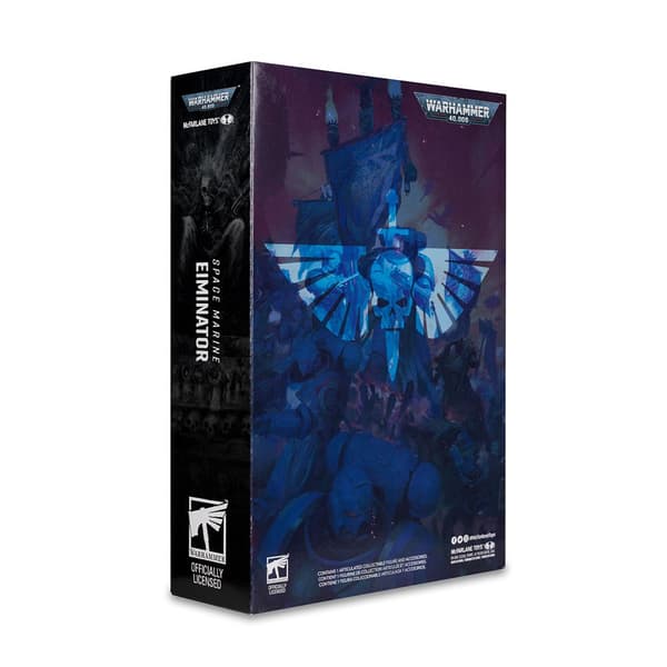 Mcfarlane Warhammer 40000 Wv9 Space Marine Eliminator -hahmo 18cm