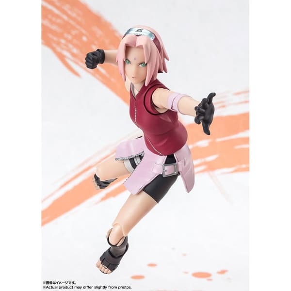 Bandai Tamashii Nations Naruto Shippuden Sh Sakura Haruno Op99 Edition Figur 14 Cm