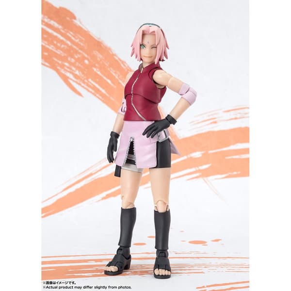Bandai Tamashii Nations Naruto Shippuden Sh Sakura Haruno Op99 Edition Figur 14 Cm