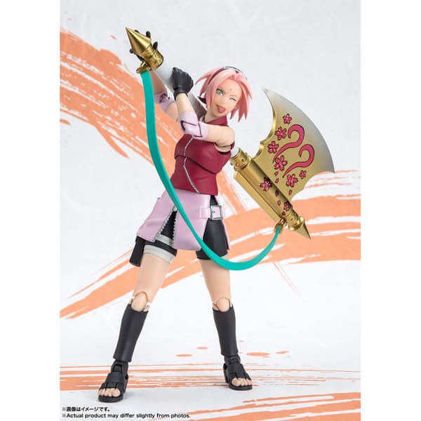 Bandai Tamashii Nations Naruto Shippuden Sh Sakura Haruno Op99 Edition Figur 14 Cm