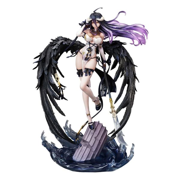 Furyu Pvc 1/7 Albedo Kinesisk Kjole Ver. Overlord-statue 31 Cm Lilla