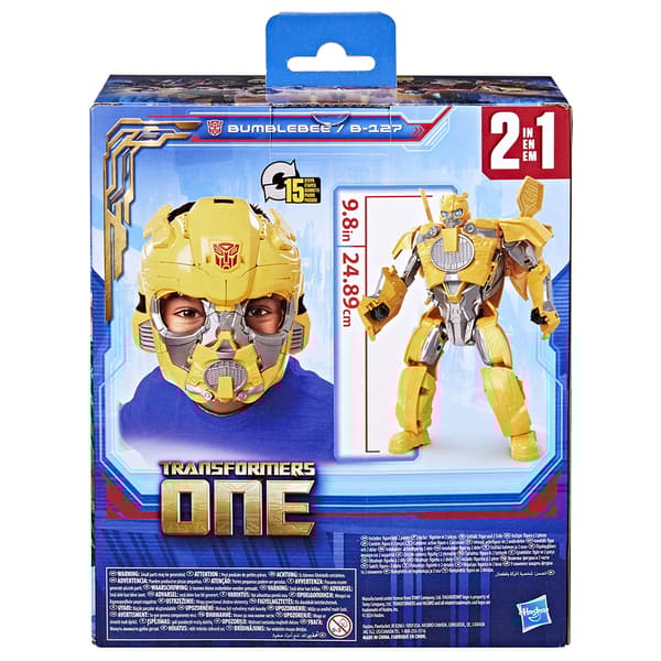 Transformers Transformers One Mask And Bumblebee B-127 2 In 1-figur