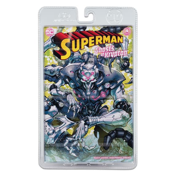 Mcfarlane Dc Brainiac Gold Edition Med Tegneseriefigur 18 Cm