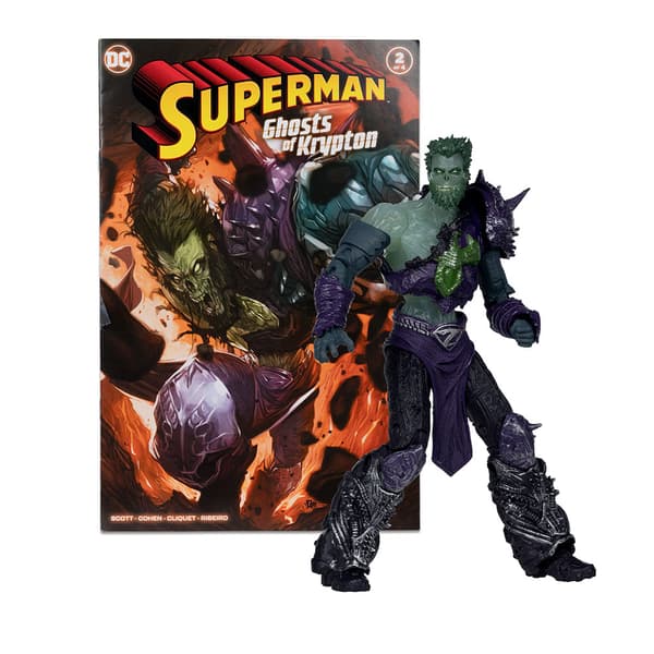 Mcfarlane Dc Gold Edition Ghost Of Zod Med Tegneseriefigur 18 Cm