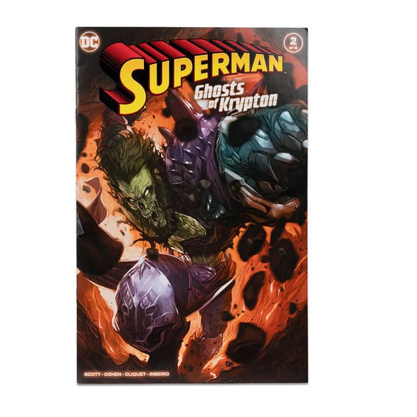 Mcfarlane Dc Gold Edition Ghost Of Zod Med Tegneseriefigur 18 Cm