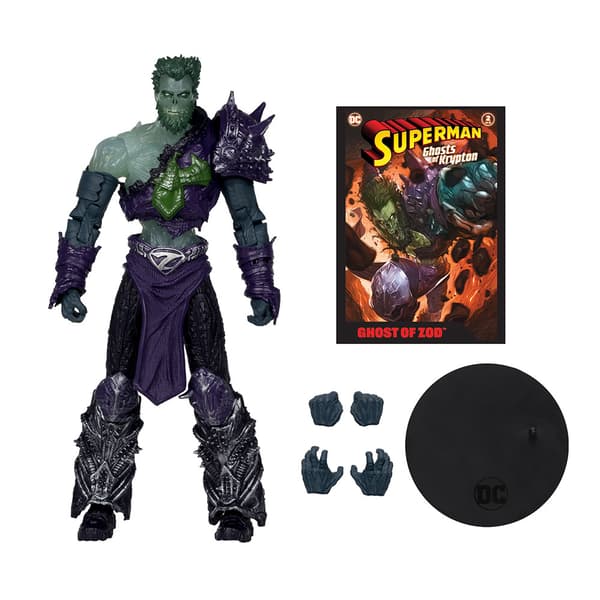 Mcfarlane Dc Gold Edition Ghost Of Zod Med Tegneseriefigur 18 Cm