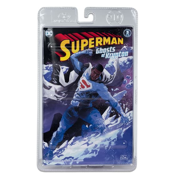 Mcfarlane Dc Gold Edition Superman Earth2 Med Tegneseriefigur 18 Cm